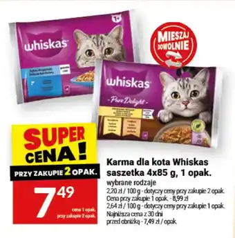 Karma dla kota Whiskas