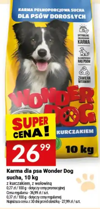 Twój Market Karma dla psa Wonder Dog sucha oferta