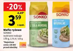 Intermarche Wafle ryżowe SONKO oferta