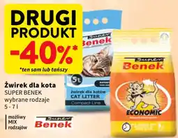 Intermarche Żwirek dla kota super benek oferta
