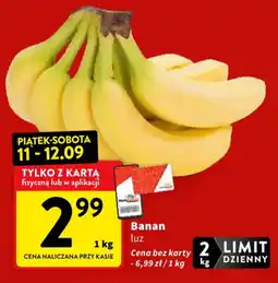 Intermarche Banan luz oferta