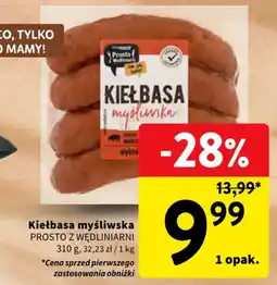 Intermarche Kiełbasa myśliwska Prosto z Wędliniarni oferta