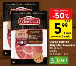 Intermarche Coppa baleron długodojrzewający BALCERZAK oferta