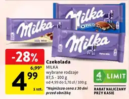 Intermarche Czekolada MILKA oferta