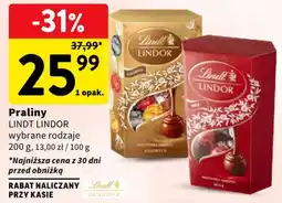 Intermarche Praliny LINDT LINDOR oferta
