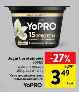 Intermarche Jogurt proteinowy YO PRO oferta