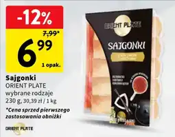 Intermarche Sajgonki ORIENT PLATE oferta