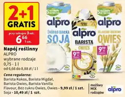 Intermarche Napój roślinny ALPRO wybrane rodzaje oferta