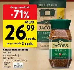 Intermarche Kawa rozpuszczalna JACOBS oferta