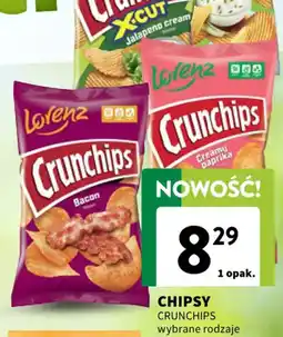 Intermarche Chipsy Crunchips wybrane rodzaje oferta