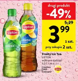 Intermarche Fruity Ice Tea LIPTON oferta
