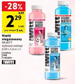 Intermarche Napój niegazowany DR WITT oferta