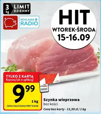 Szynka wieprzowa bez kości