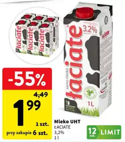 Intermarche Mleko UHT ŁACIATE oferta