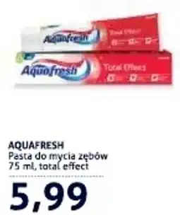 Blue Stop Pasta do mycia zębów Aquafresh total effect oferta