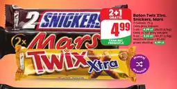 Dino Baton Twix Xtra, Snickers, Mars oferta