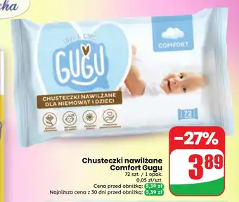 Dino Chusteczki nawilżane Comfort Gugu oferta