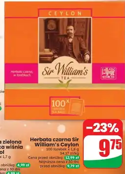 Dino Herbata czarna Sir William's Ceylon oferta