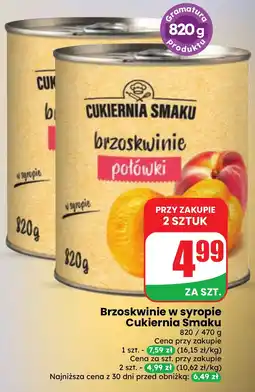 Dino Brzoskwinie w syropie Cukiernia Smaku oferta