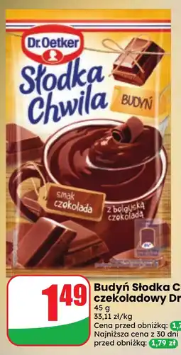 Dino Budyń Słodka Chwila czekoladowy Dr. Oetker oferta