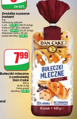 Dino Bułeczki mleczne z czekoladą Dan Cake oferta