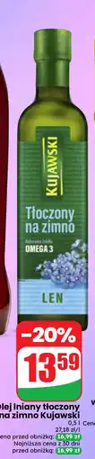 Dino Olej lniany tłoczony na zimno Kujawski oferta