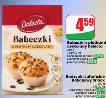 Dino Babeczki z płatkami czekolady Delecta oferta