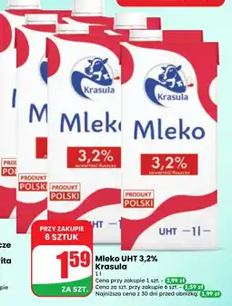 Dino Mleko UHT 3,2% Krasula oferta