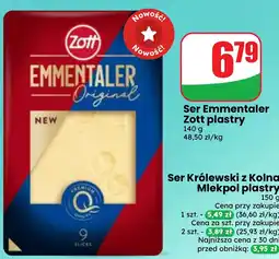 Dino Ser Emmentaler Zott plasty oferta