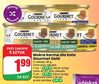 Mokra karma dla kota Gourmet Gold