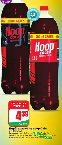 Dino Napój gazowany Hoop Cola oferta