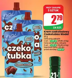 Dino Krem czekoladowy Czekotubka Wedel oferta