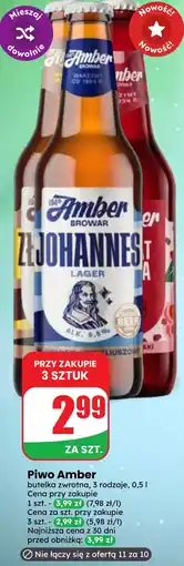 Dino Piwo Amber Johannes Lager oferta
