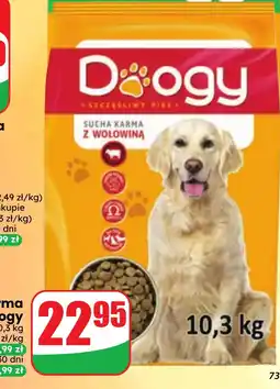 Dino Sucha karma z wołowiną Dogy oferta