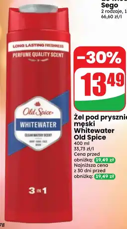 Dino Żel pod prysznic męski Whitewater Old Spice oferta