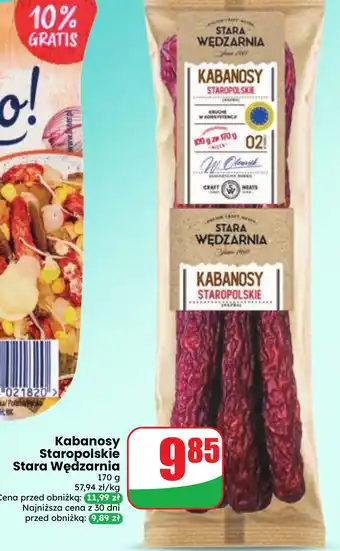 Dino Kabanosy Staropolskie Stara Wędzarnia oferta