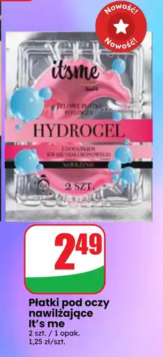 Dino Płatki pod oczy nawilżające It's me oferta
