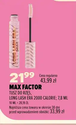 Drogerie Natura Tusz do rzęs Max Factor oferta