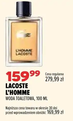 Drogerie Natura Woda toaletowa Lacoste oferta
