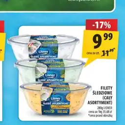 Arhelan Filety śledziowe Lisner oferta