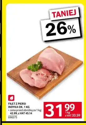 Filet z piersi indyka