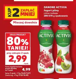 Kaufland Jogurt pitny Danone oferta