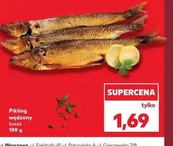 Kaufland Pikling wędzony oferta
