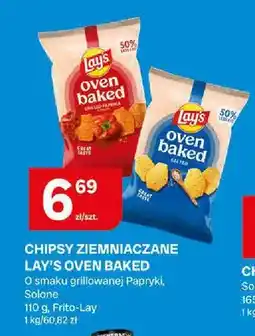 Chorten Chipsy ziemniaczane Lay's Oven Baked o smaku grillowanej papryki oferta