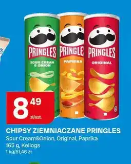 Chorten Chipsy ziemniaczane Pringles Sour Cream & Onion oferta