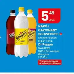 Chorten Napój gazowany Schweppes Orange Passion oferta
