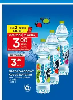 Chorten Napój owocowy Kubuś Waterrr jabłko oferta