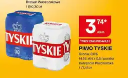 Chorten Piwo bezalkoholowe Tyskie 4-pak oferta