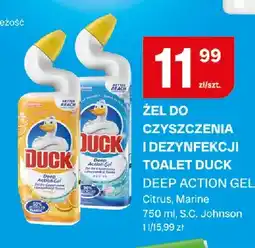 Chorten Żel do czyszczenia i dezynfekcji toalet Duck Deep Action Gel Citrus oferta