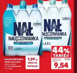 Kaufland Woda niegazowana Nałęczowianka oferta